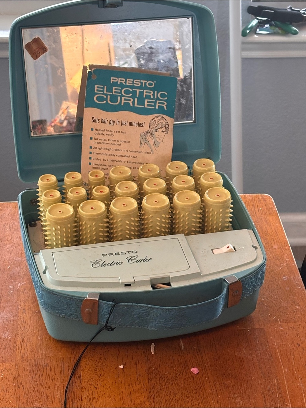 Vintage Presto1970s Hair Curlers